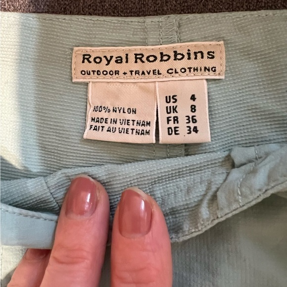 Royal Robbins Women's Seafoam Green Skort Tennis Athletic Skirt Size 4 - Picture 4 of 7